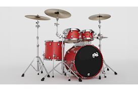 DS DRUM - FURY STUDIO DRUMSTEL - FIRE RED MATTE LACQUER